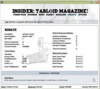 Pantallazo Insider: Tabloid Magazine