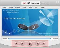 Pantalla Plato DVD to PSP Converter