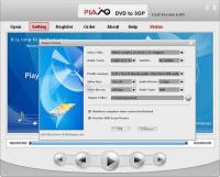 Captura Plato DVD to 3GP Converter